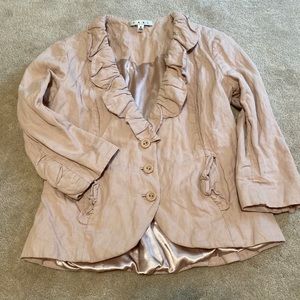 Cabi Petal Blush blazer size 6